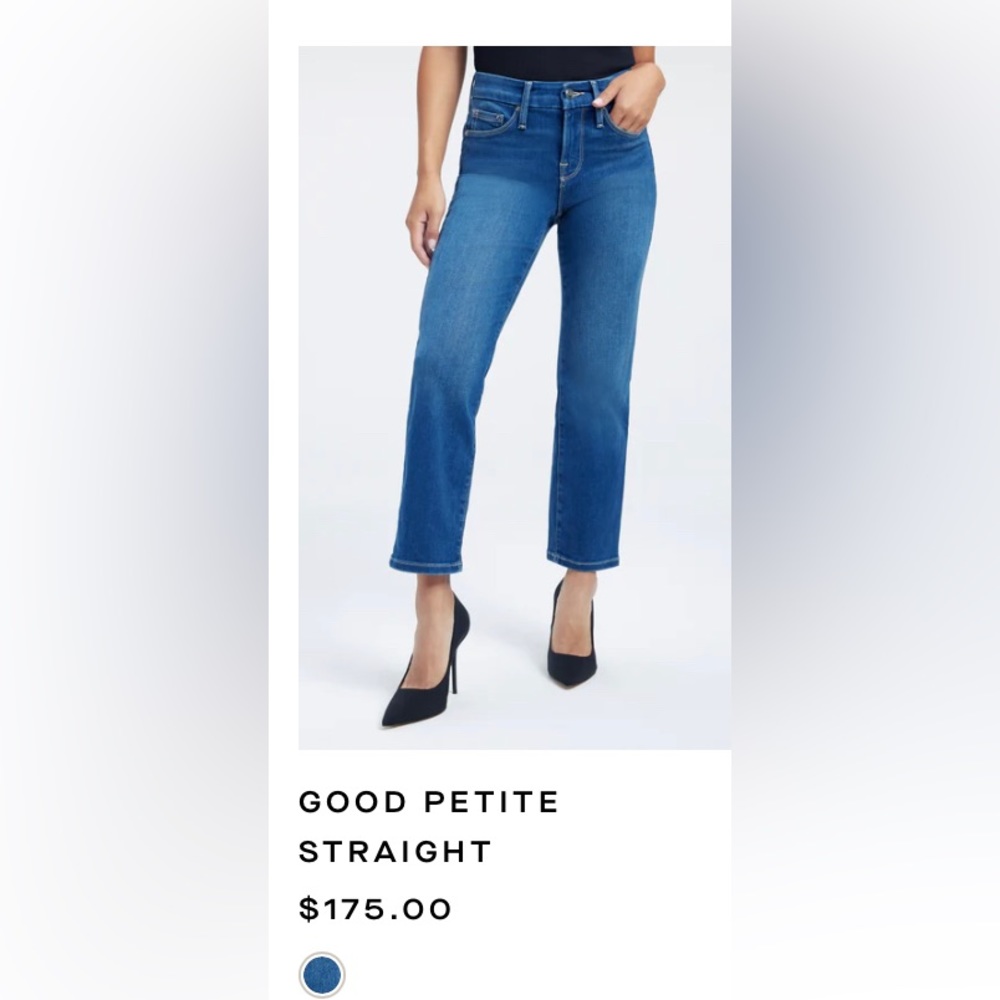 Good American Jeans “Good Straight” Petite size 12/31